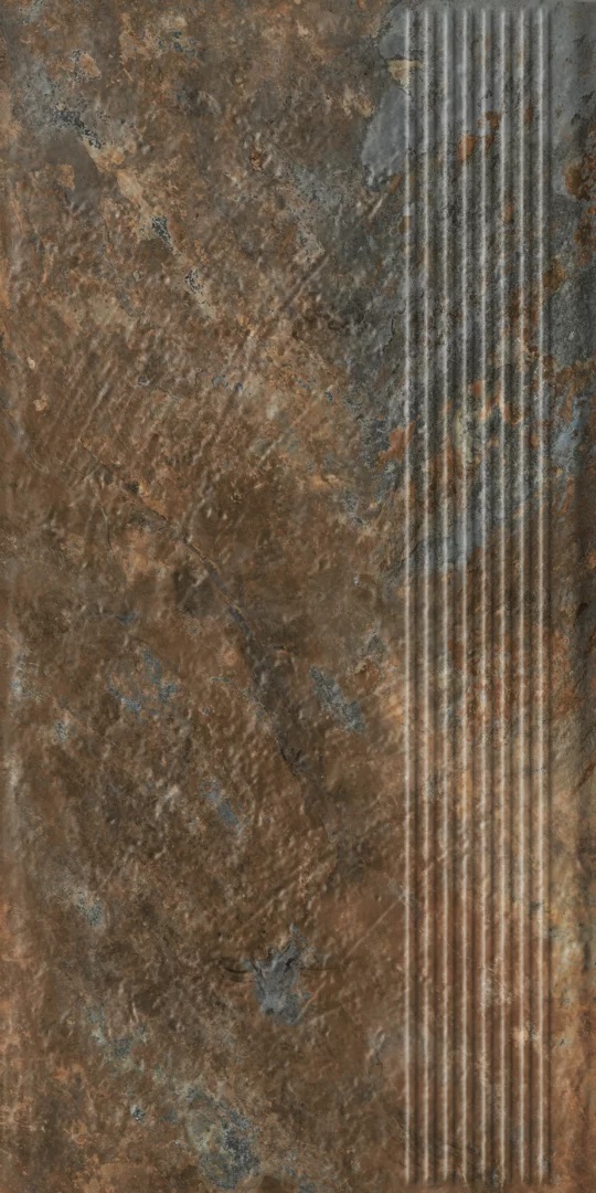 Ardis Rust Stopnica Prosta Struktura Mat 30x60 Paradyz