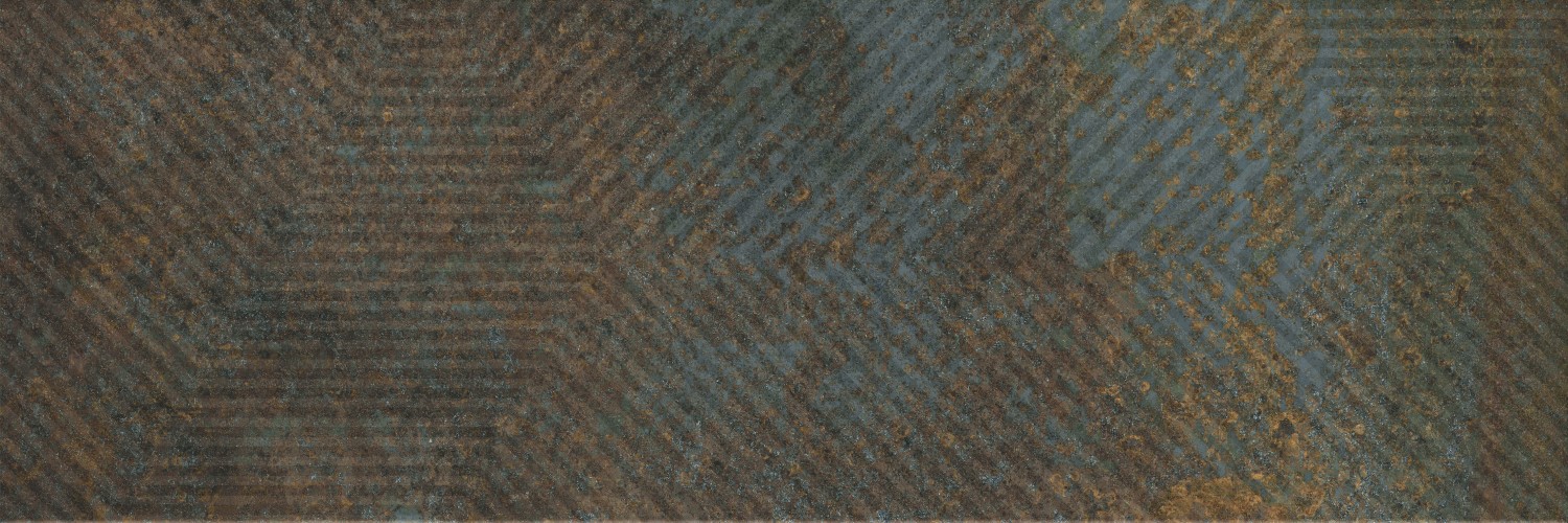 Molto Rust Rekt Mat Decor 25x75 Paradyz