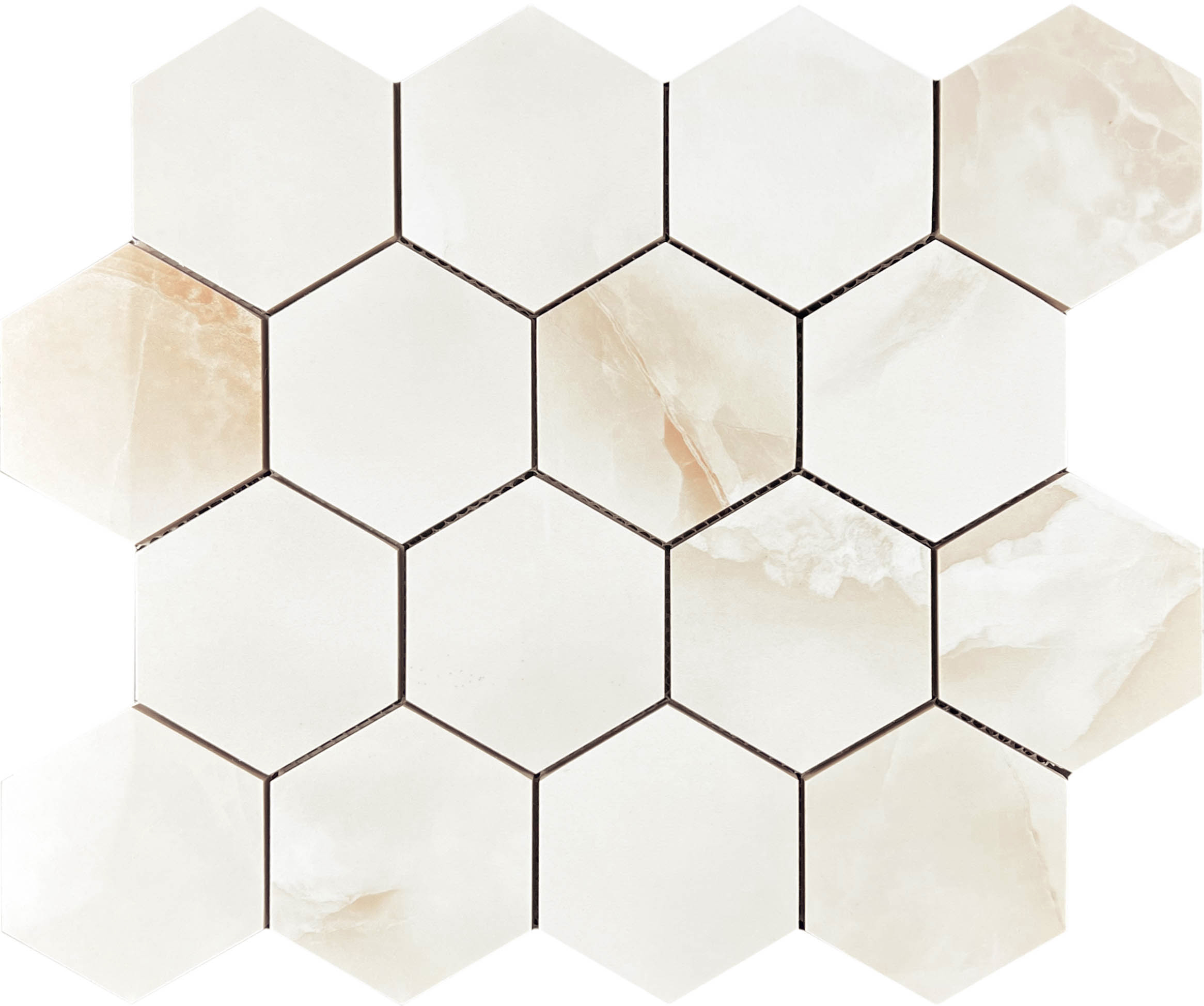 Mosaic Antisky Hexagone 28x33 Velsaa