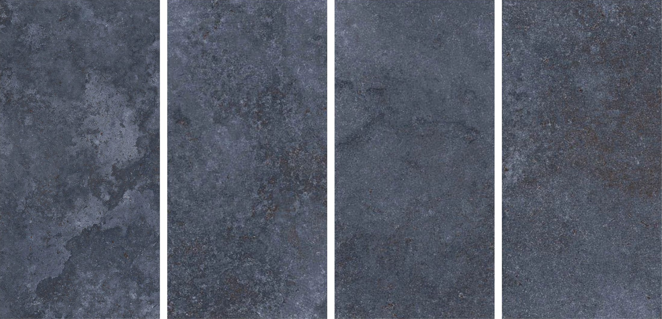 Forma Dark Azul Carving 60x120 Infinity Ceramica