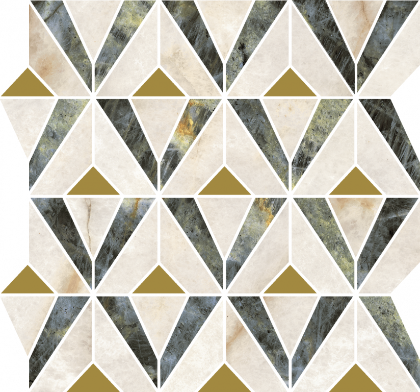 600110000977 Stellaris Dark Mosaico Orpheus Lux 33.8x31.5 Italon