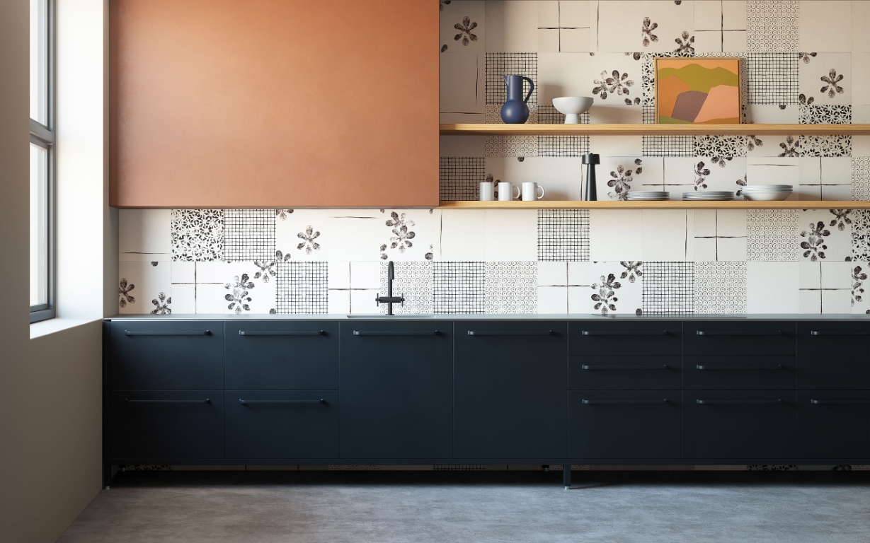GACM51 Chymia Mix1 Black 30x30 Mutina