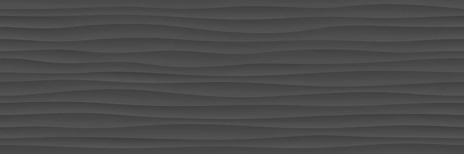 M1AG Eclettica Anthracite Struttura Wave 3D Rett 40x120 MARAZZI Italy