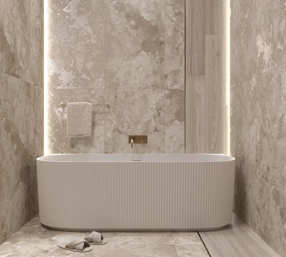 CR6017-A Micado Crema Carving 60x60 Arcadia Ceramica фото 11