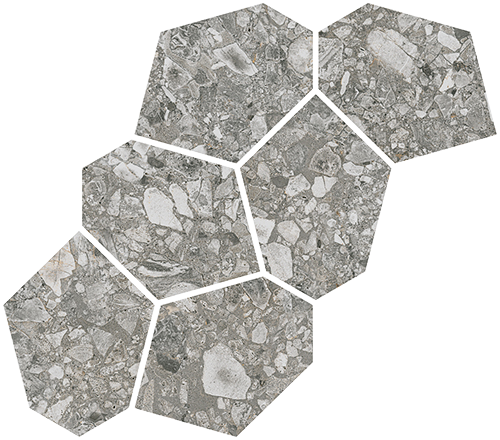 Mosaico Aymaras Cemento 24.2x39.5 VIVES