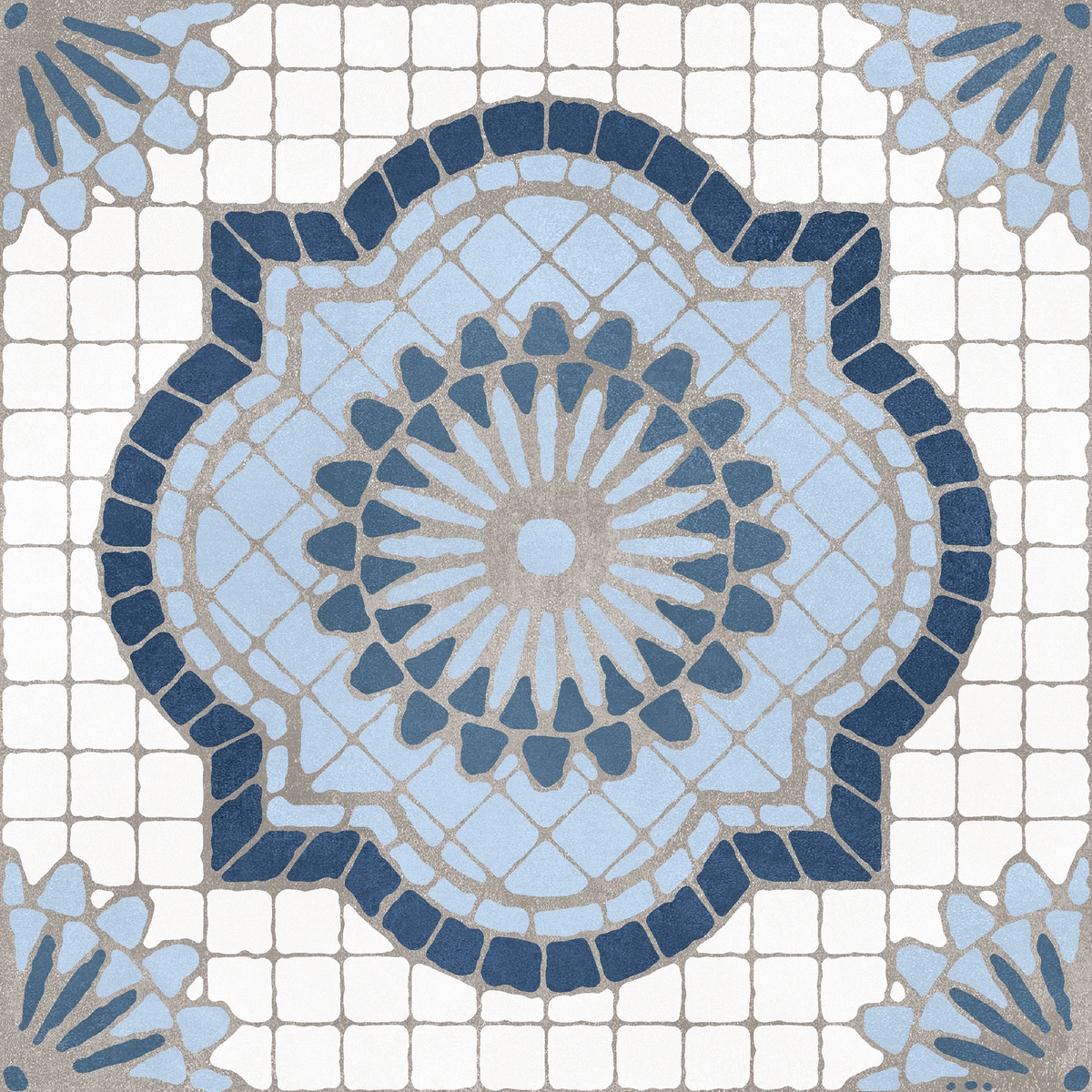 Monotone Denim Decor Matt 20x20 Motto