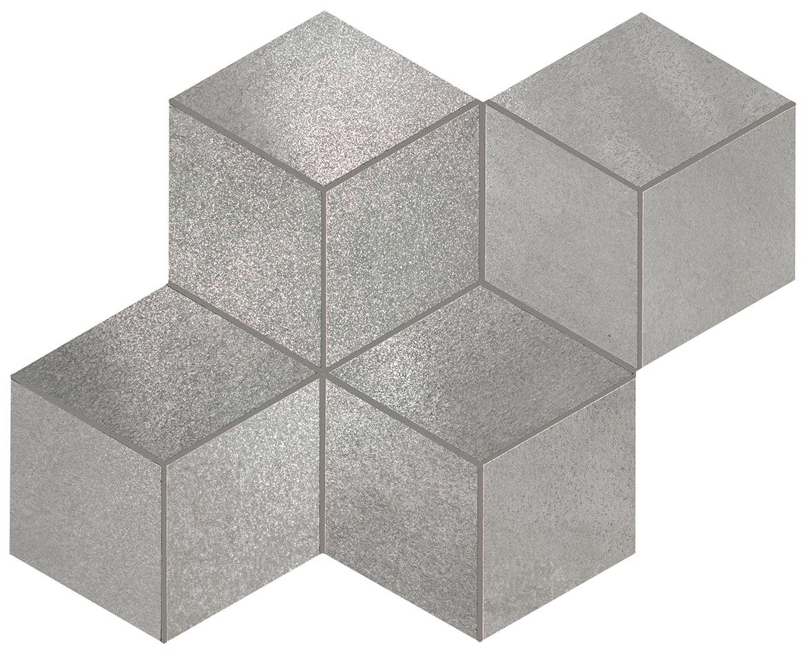 A0UL Blaze Aluminium Mosaico Esagono Lapp 30x35 Atlas Concorde