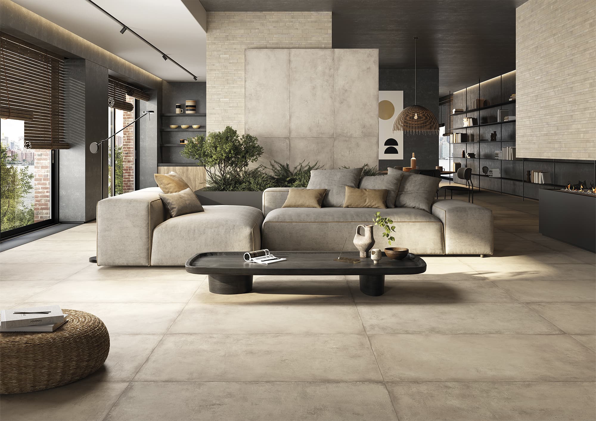 177006 Hurban Ocra Nat Ret 60x120 Ava Ceramica