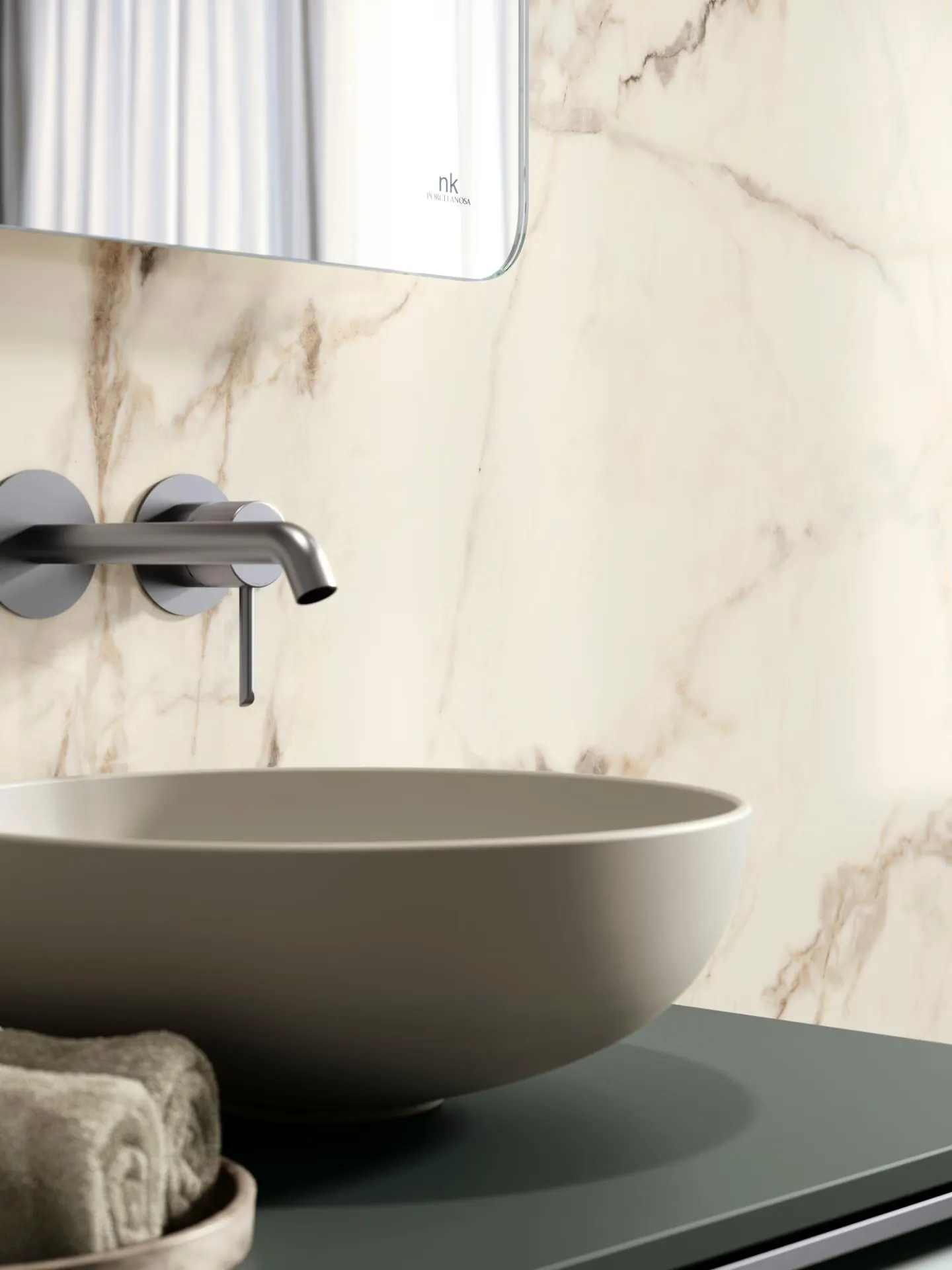100332620 Calacata Gold Silk 120x270 Porcelanosa фото 7