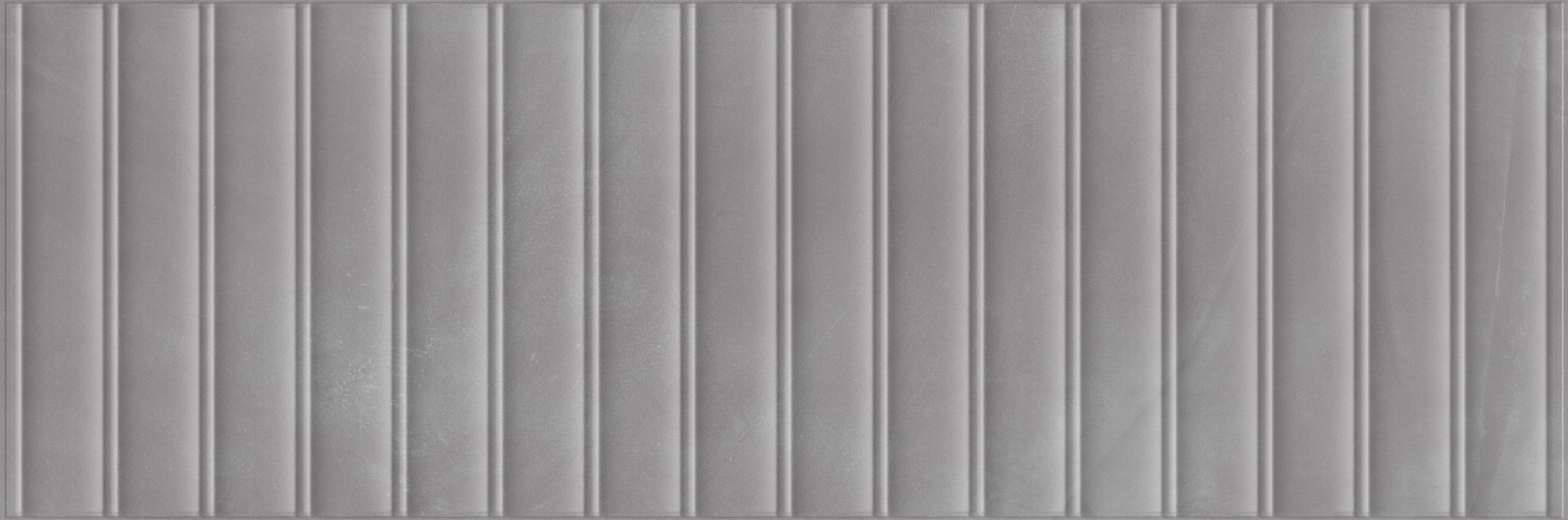 876 Континуум Грэй рельеф вертикальный 32,5x100 Eurotile Ceramica