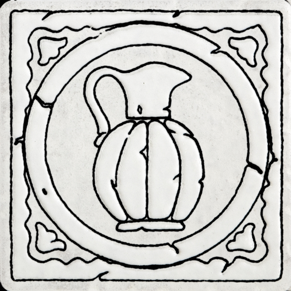 A1753/1223T Ницца декор 9.9х9.9 Kerama Marazzi