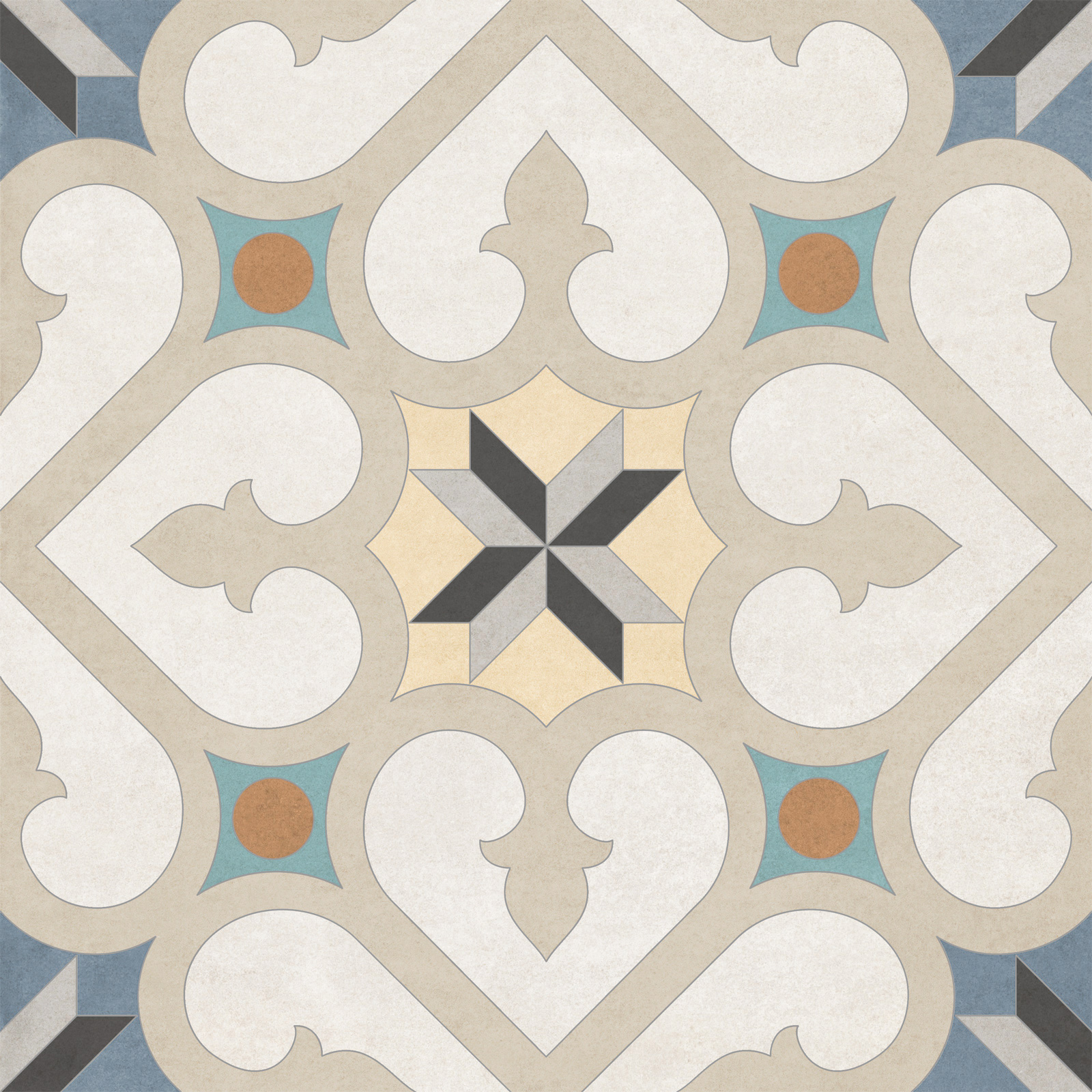 GP2020DGA11 Damask матовый 200x200x8 New Trend