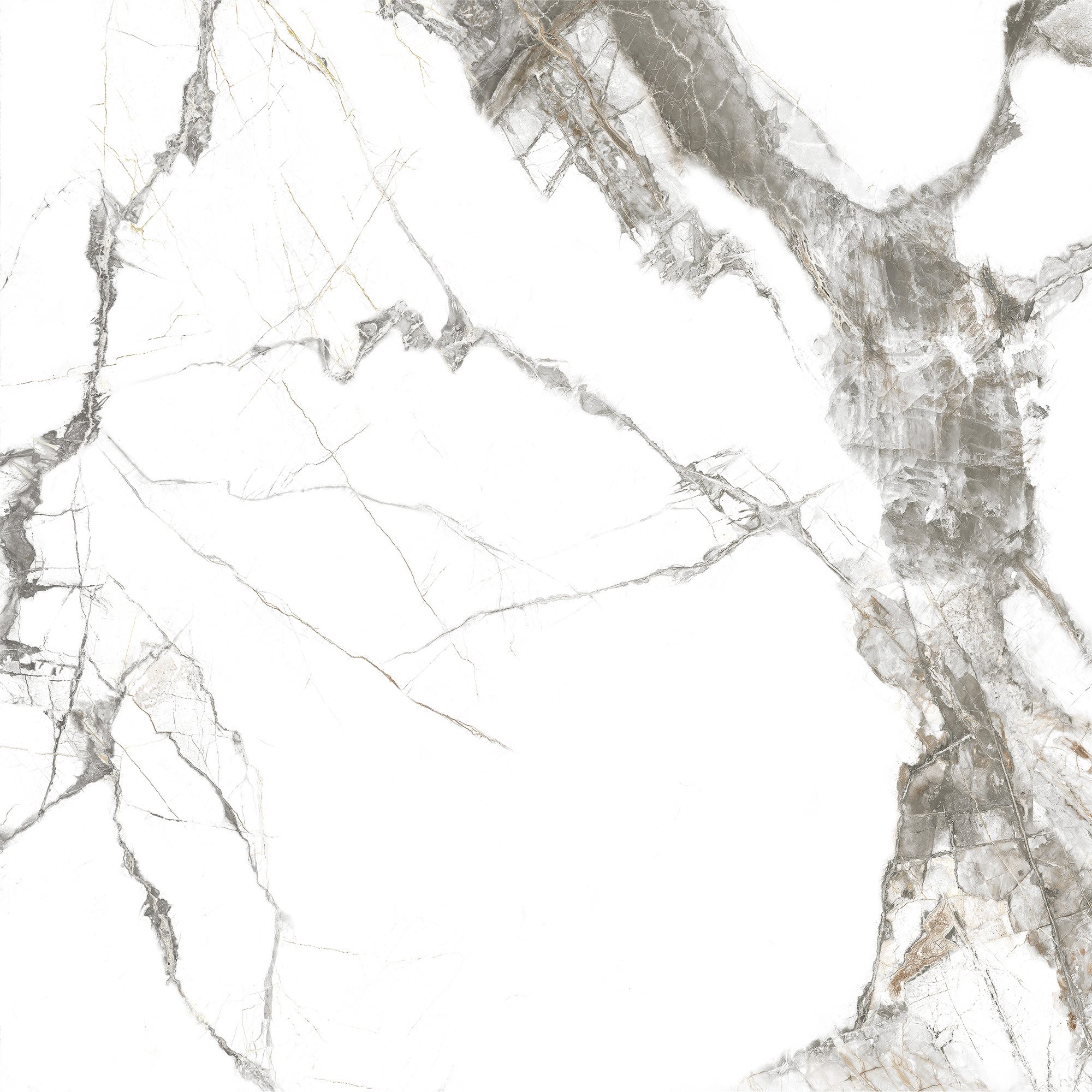 GT606013103MR Everest Белый 60x60 Global Tile