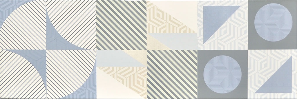 Decor Cromatica Mix Brillo 25x75 Cifre
