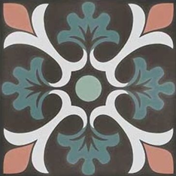 SYNC CLOVER BLUE 15x15 DNA Tiles