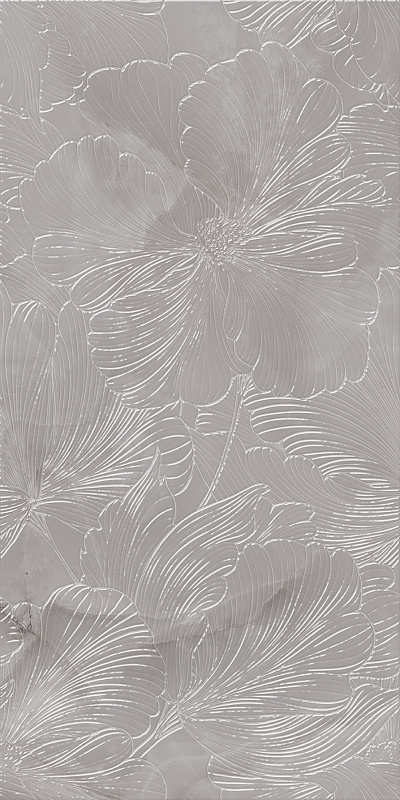 Onix Gris Fiori 31.5x63 Керлайф фото 3