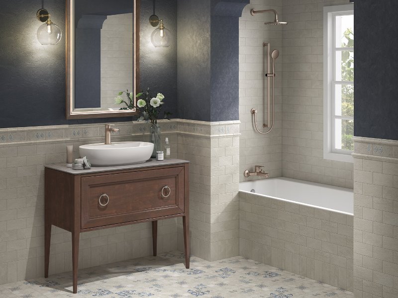 BLD053 Сиена серый светлый матовый 15x3 Kerama Marazzi