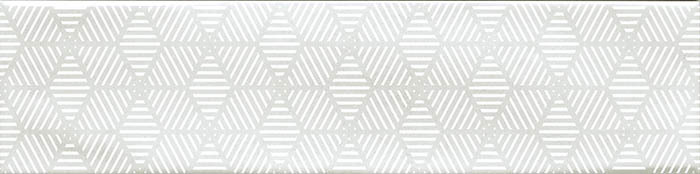 Decor Opal White 7.5x30 Cifre
