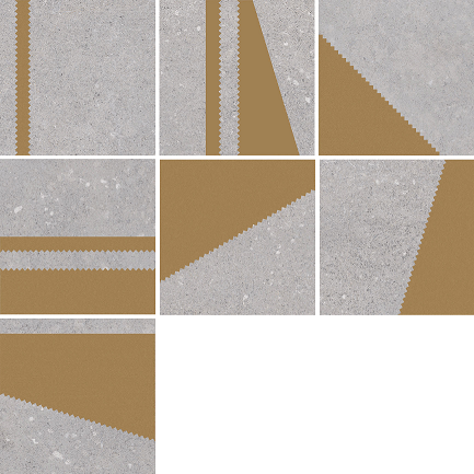 Kokomo Gris Oro 20x20 VIVES