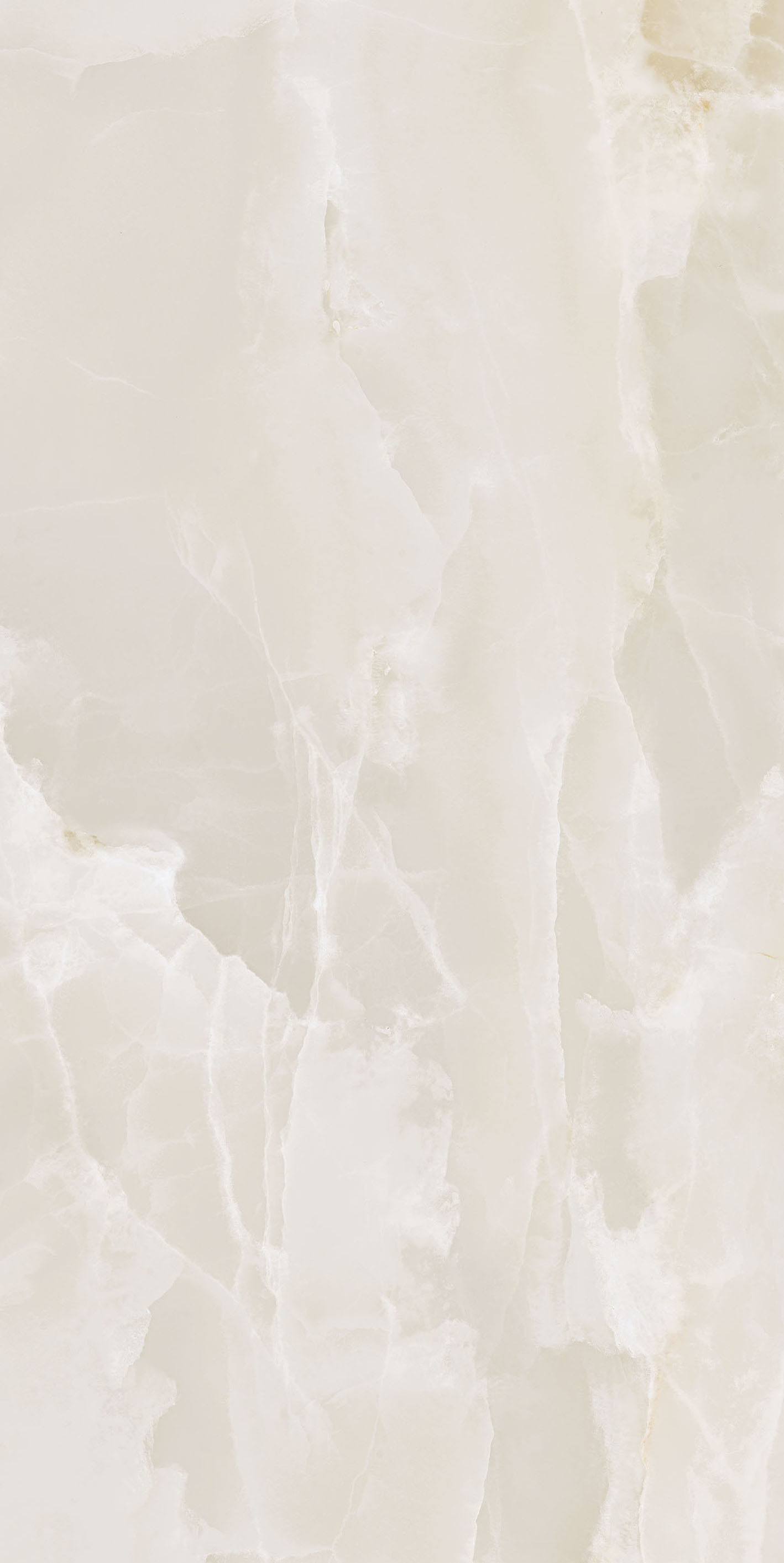 778831 Eccentric Luxe Cloudy White Glossy 6mm 60x120 Rex Ceramiche