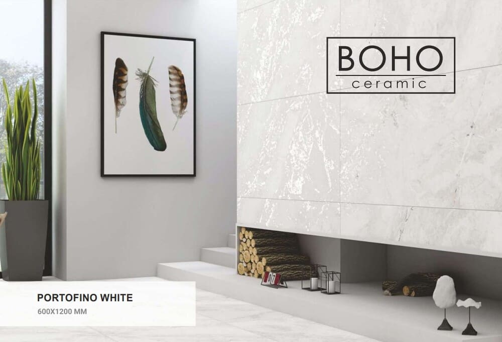Portofino White Boho Ceramic