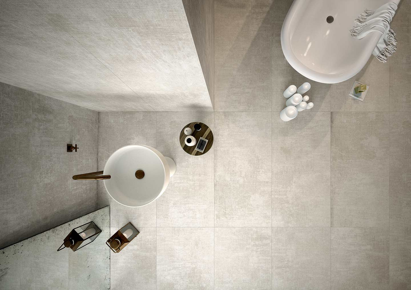 752615 Tesori Decoro Monile Grigio Bronzo 6mm 120x240 Cedit