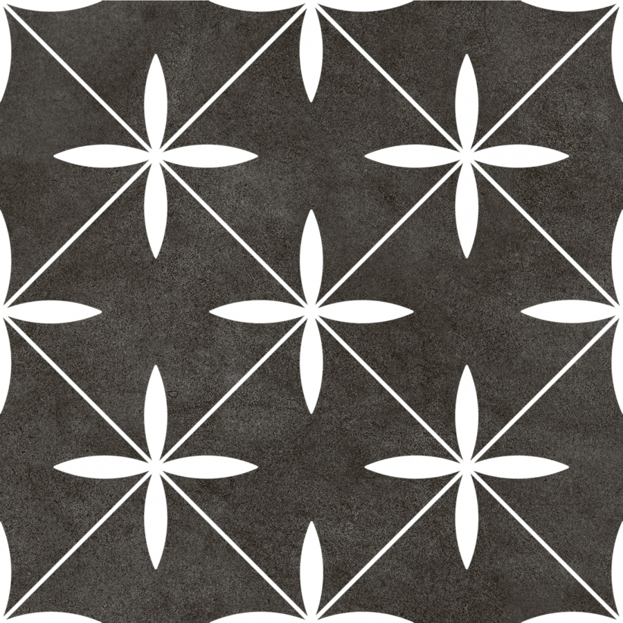 Stella Black 18,7x18,7 Monopole Ceramica