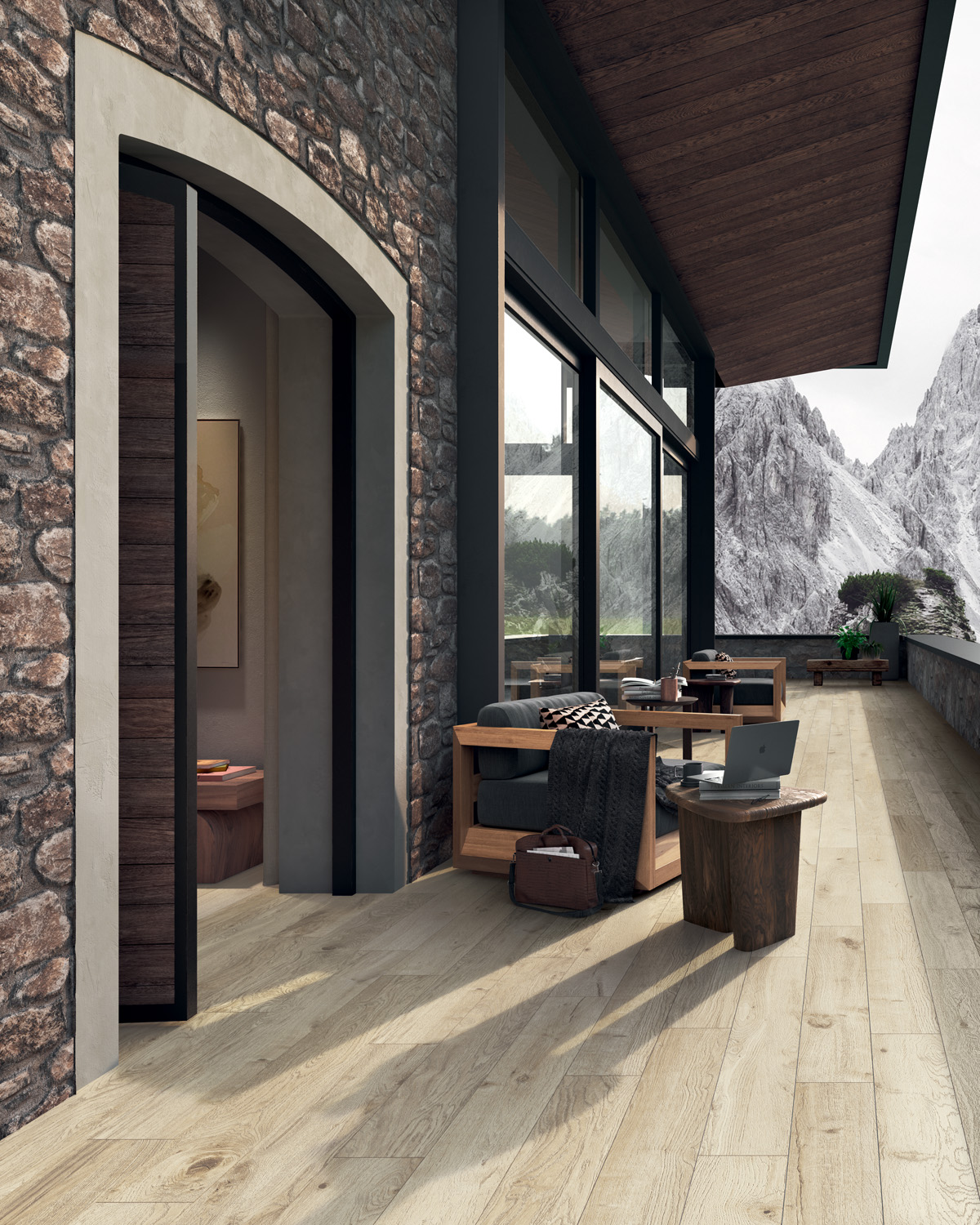 BG4LG1S Wood Plank Chamonix Soft 24x180 Cotto D’Este фото 7