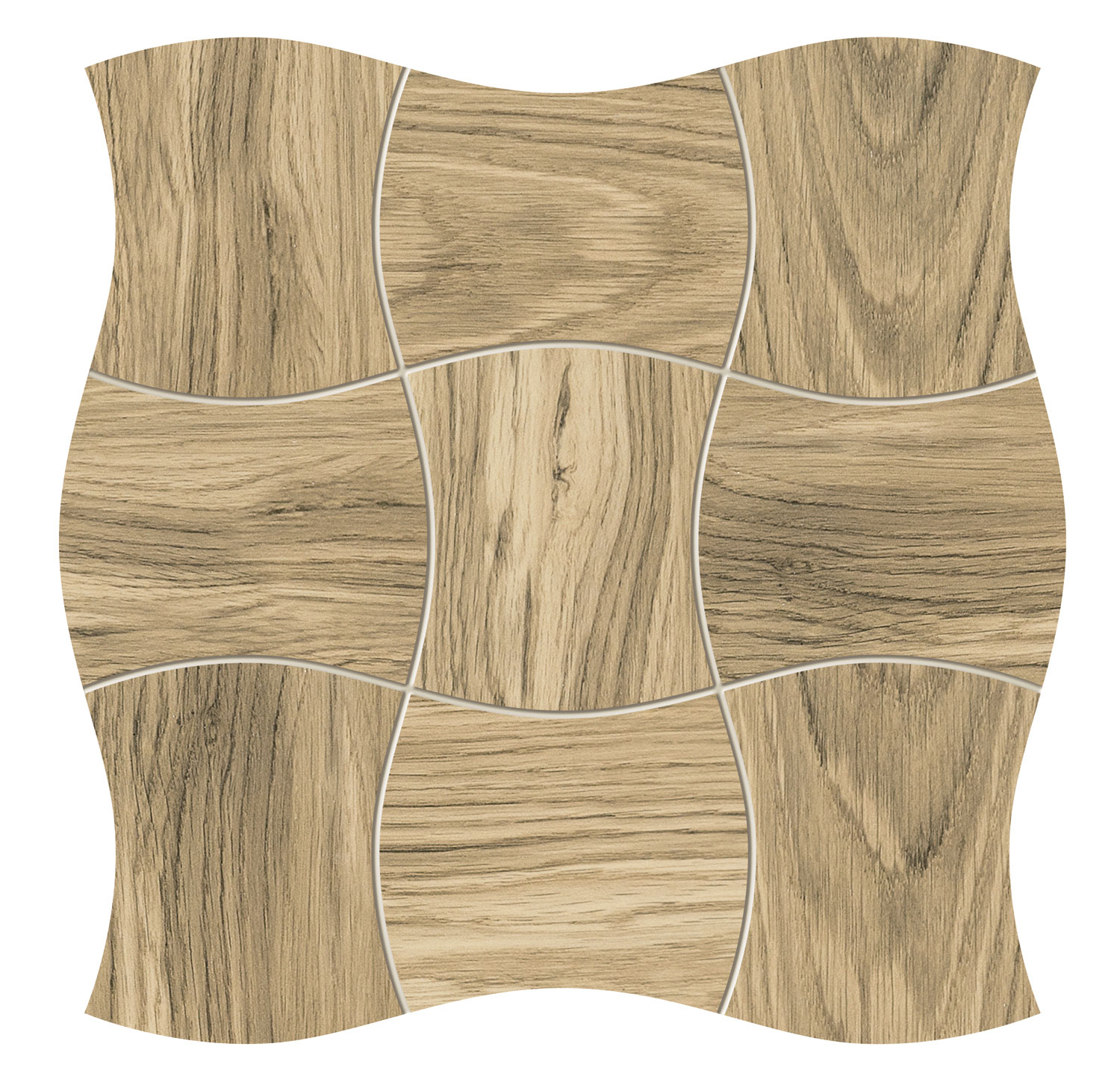 MS-01-162-0293-0293-1-029 Royal Place wood 29,3x29,3 Tubadzin
