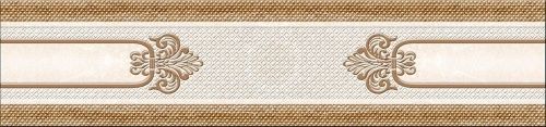 355 Бордюр Eclipse Beige 7x30 Eurotile Ceramica