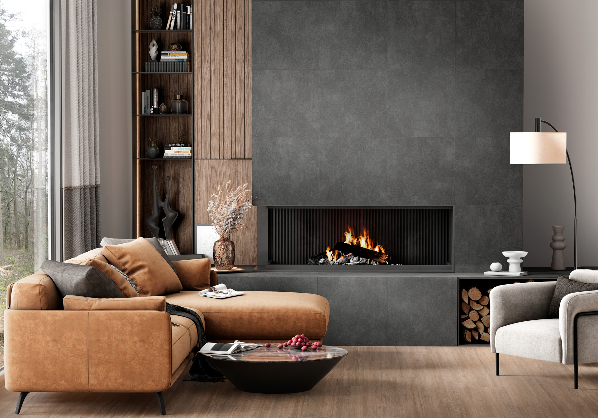 GFU6060BTP70R Beton Pro матовый граниль 600x600x9 Alma Ceramica (Уралкерамика) фото 13