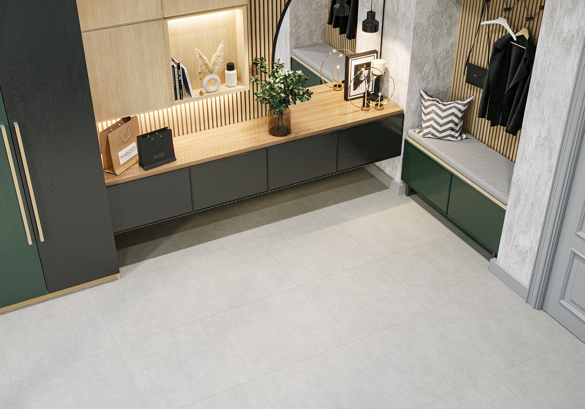 GFU04BLN04R Berlin матовый 600x600x9,5 Alma Ceramica (Уралкерамика)