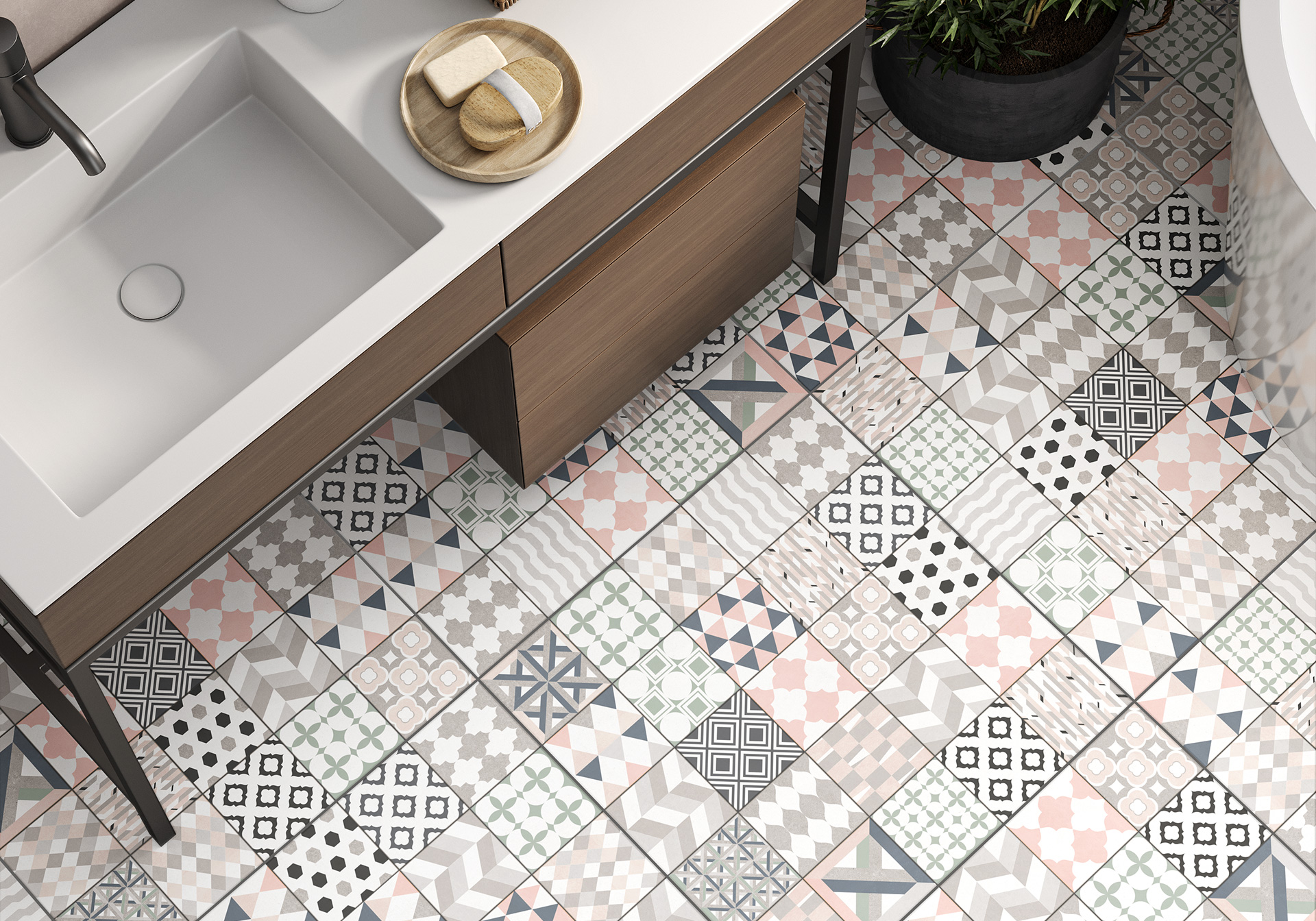 GFU6060FKS47R Fokus матовый карвинг 600x600x9 Alma Ceramica (Уралкерамика) фото 14