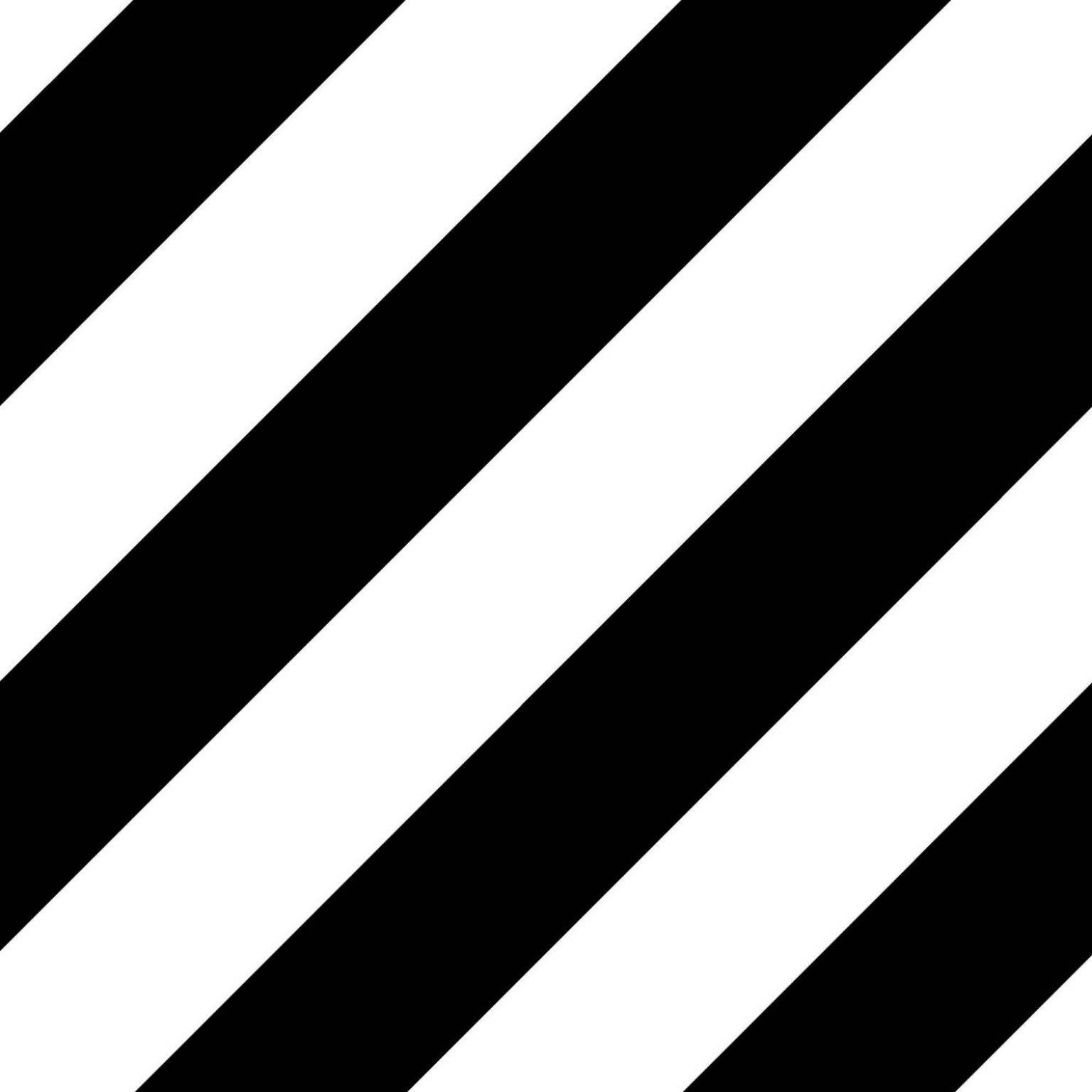 District Lines Black 20x20 Mayolica