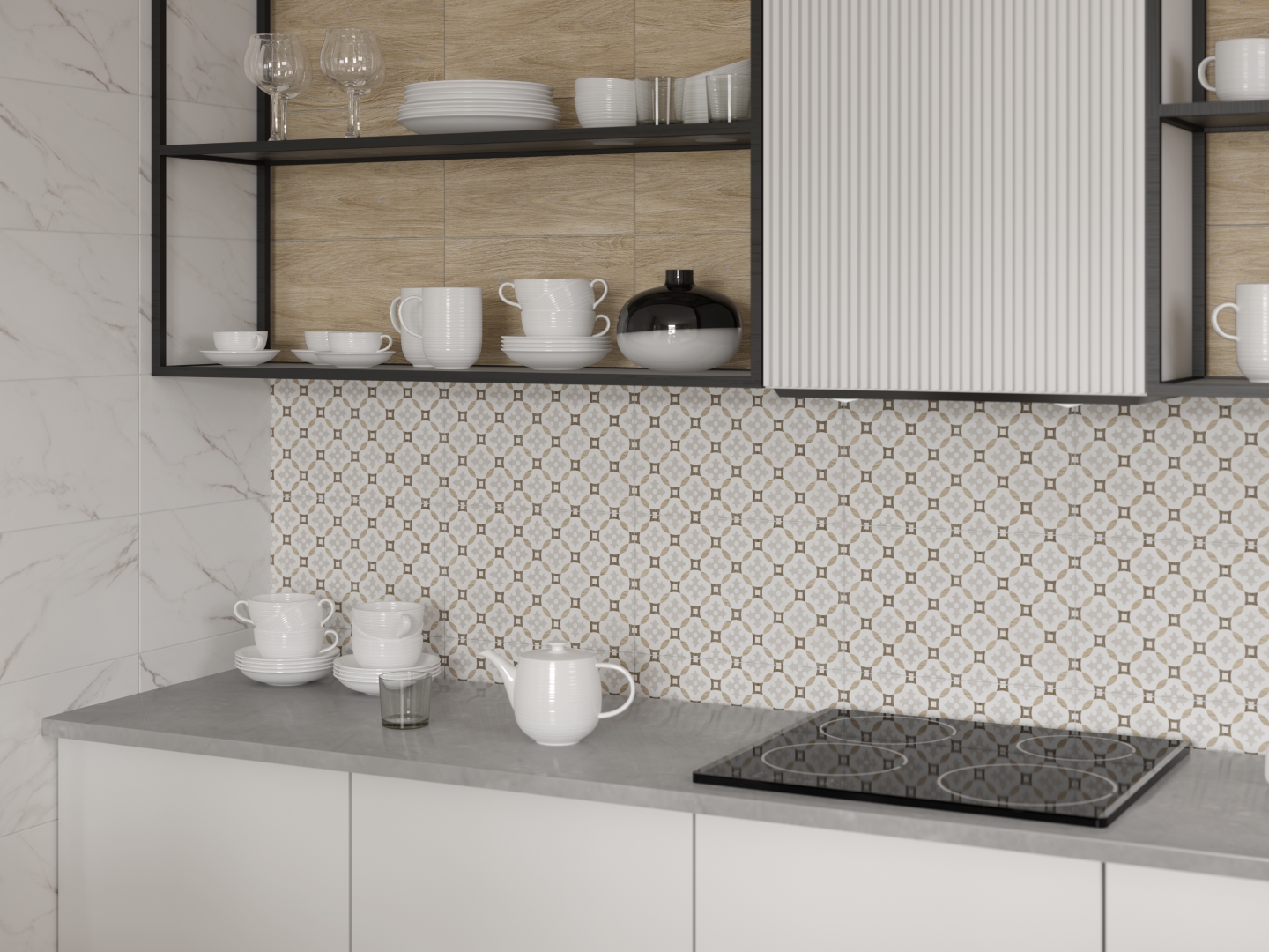 Микс Шахтинская плитка фото 2