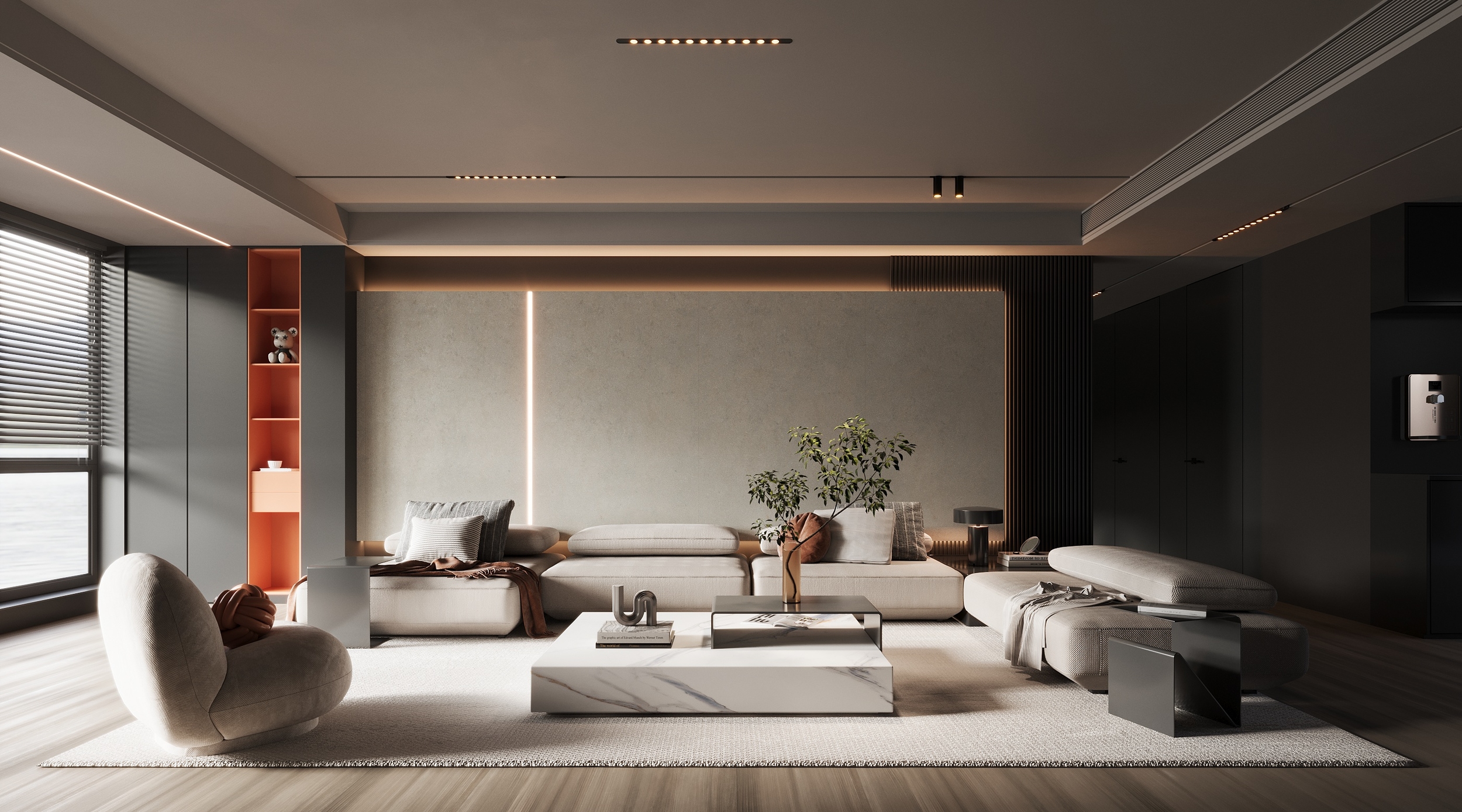 Limestone Beige Matt Спеченный камень 1200x2700x6 Delfone фото 5