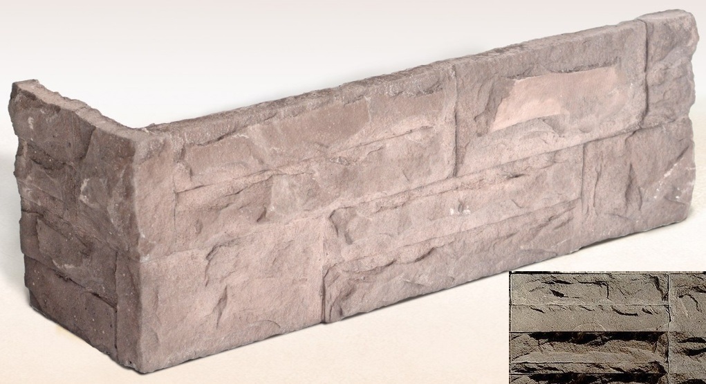 Калгари 06-24 угловая 450x105x150x30 Ecostone