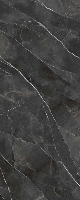 LAMF012813 Diamond Calacatta Black Bocciardato 5.6mm 1200x3000 Laminam Russia