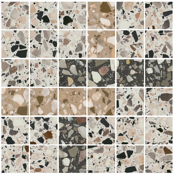 SG6532/MM Бричиола 2 мозаичный лаппатированный 30x30 Kerama Marazzi