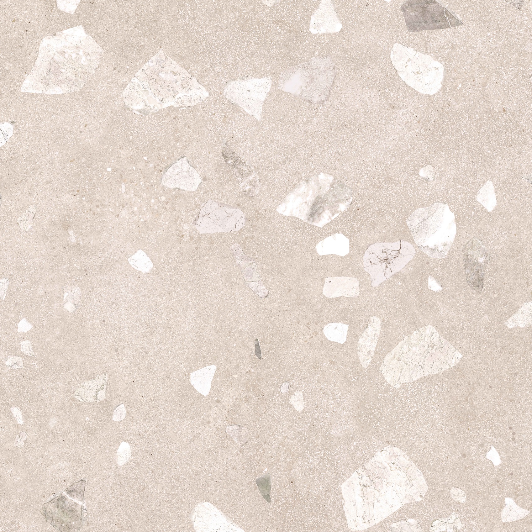 Terrazzo sugar beige PG 01 60х60 Gracia Ceramica