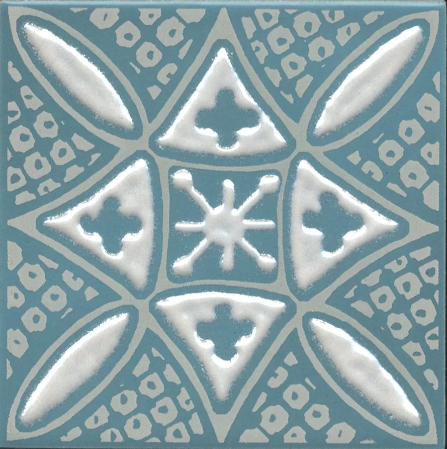 KMD3STA020GN Декор Бахия 2 бирюзовый глянцевый 9,8x9,8x0,7 Kerama Marazzi