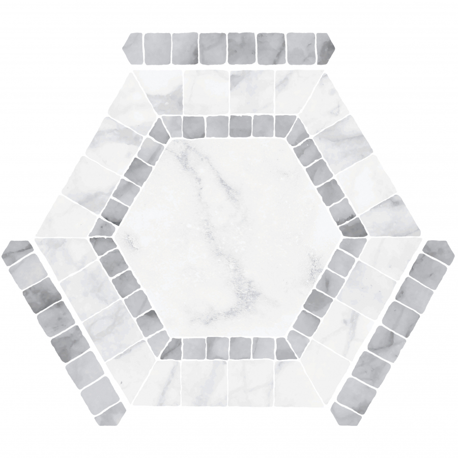 Ibiza White 22x25 Monopole Ceramica