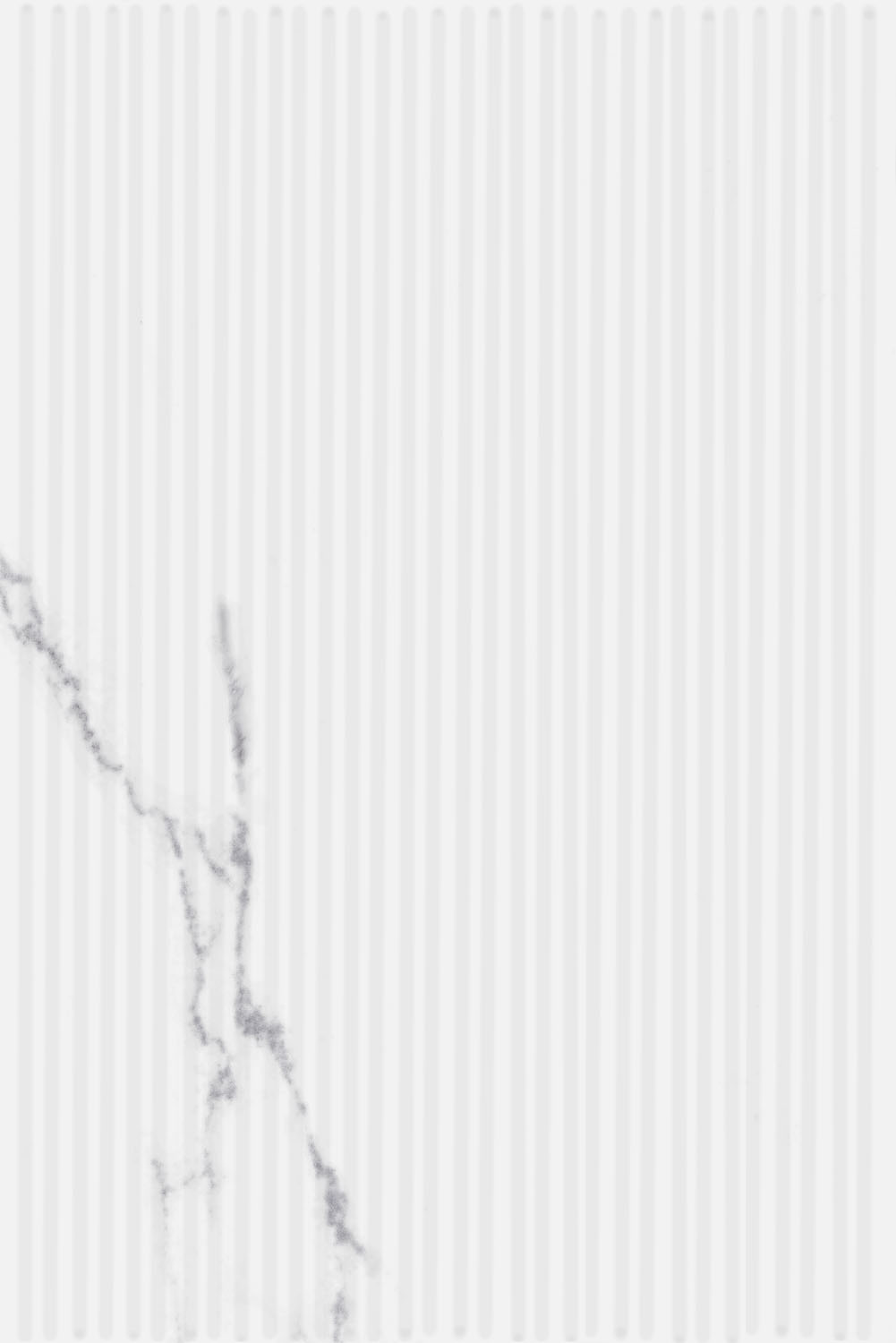 8377 Мираколи белый глянцевый структура 20x30x0,86 Kerama Marazzi