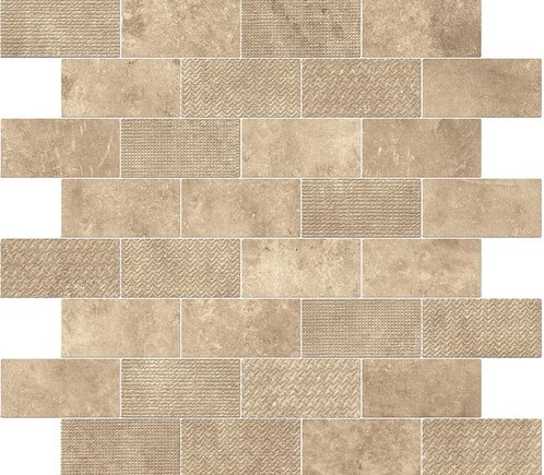 9AKE Aix Beige Minibrick Tumbled 30,5x30,5 Atlas Concorde