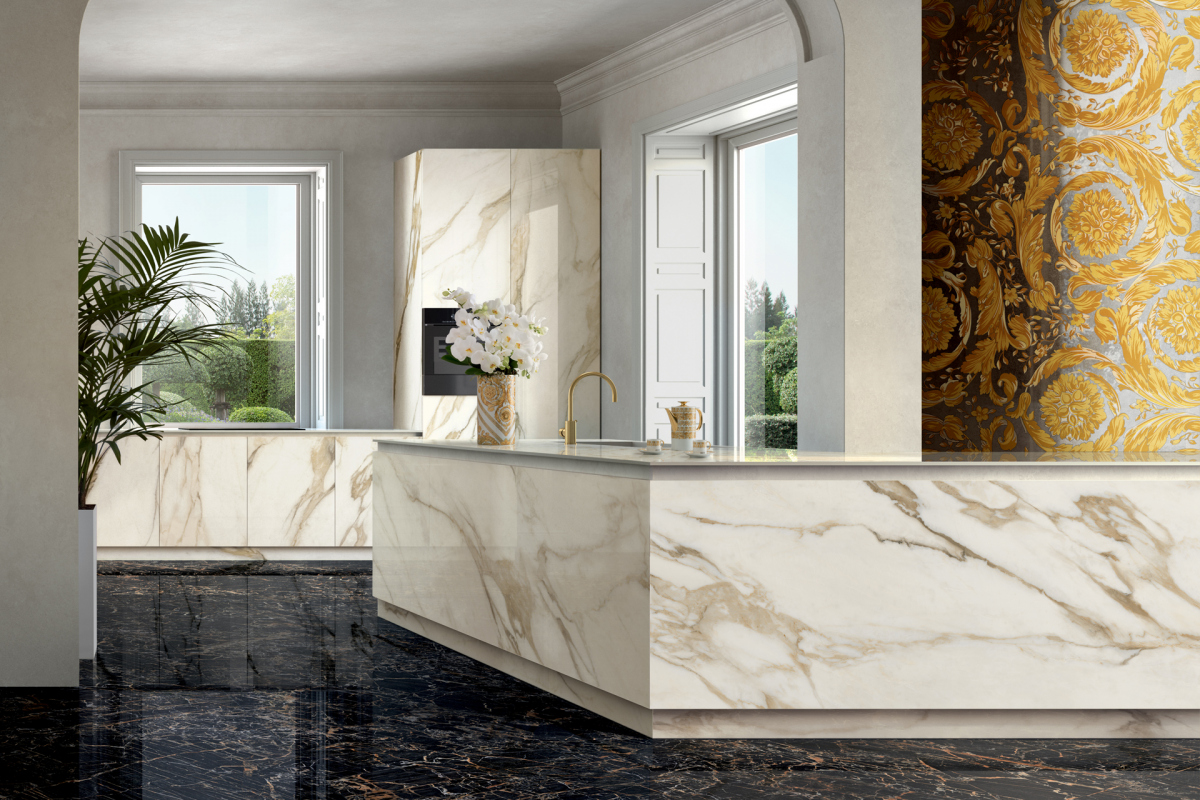 G67584 Black & Gold Lux R 60x120 Versace (Gardenia Orchidea) фото 12