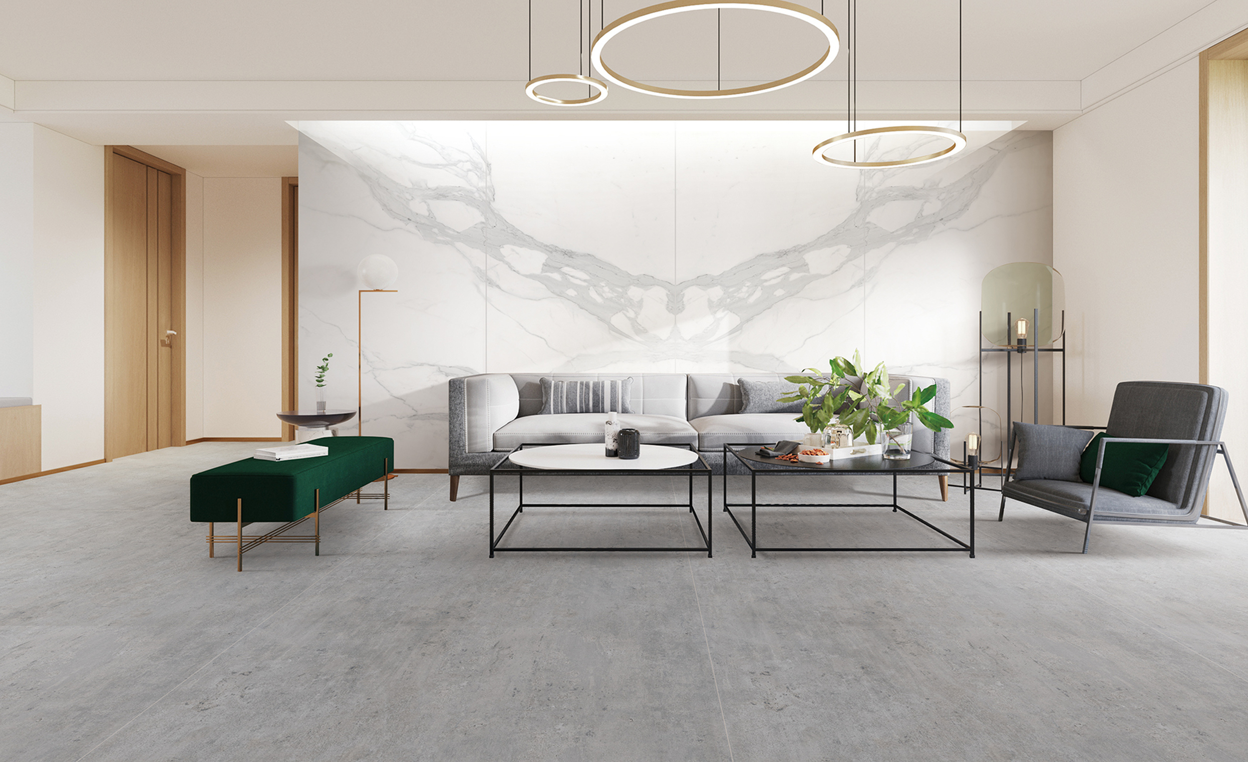 Grand Prospect Matt Спеченный камень 1600x3200x6 Delfone фото 13