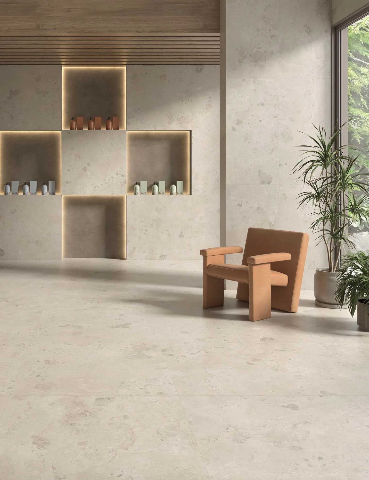 Stratos Vein White Matt 60x120 Geotiles фото 5