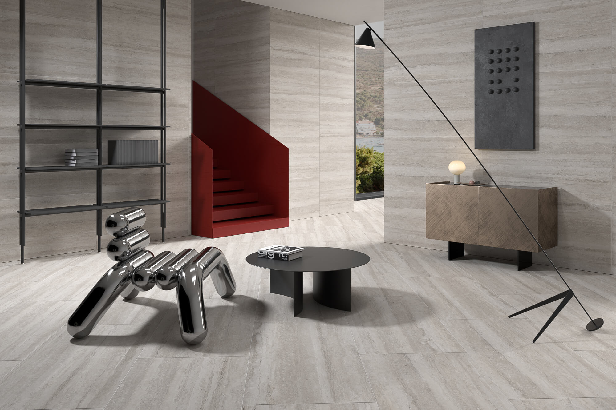 1184 Travertine Vein Beige Matt 120x60 Artcer