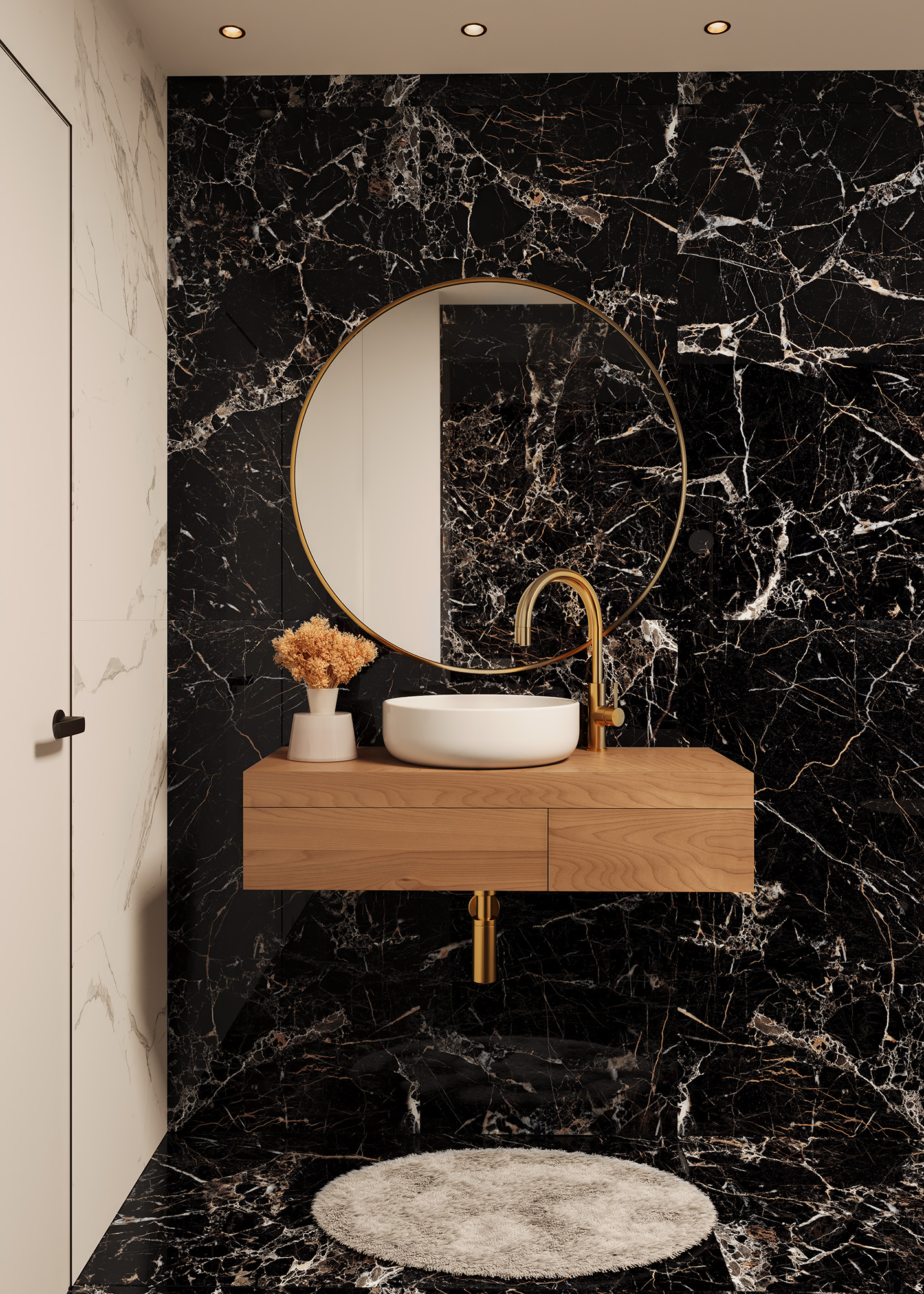 HG2007-A Torino Black High Gloss 60x120 Arcadia Ceramica