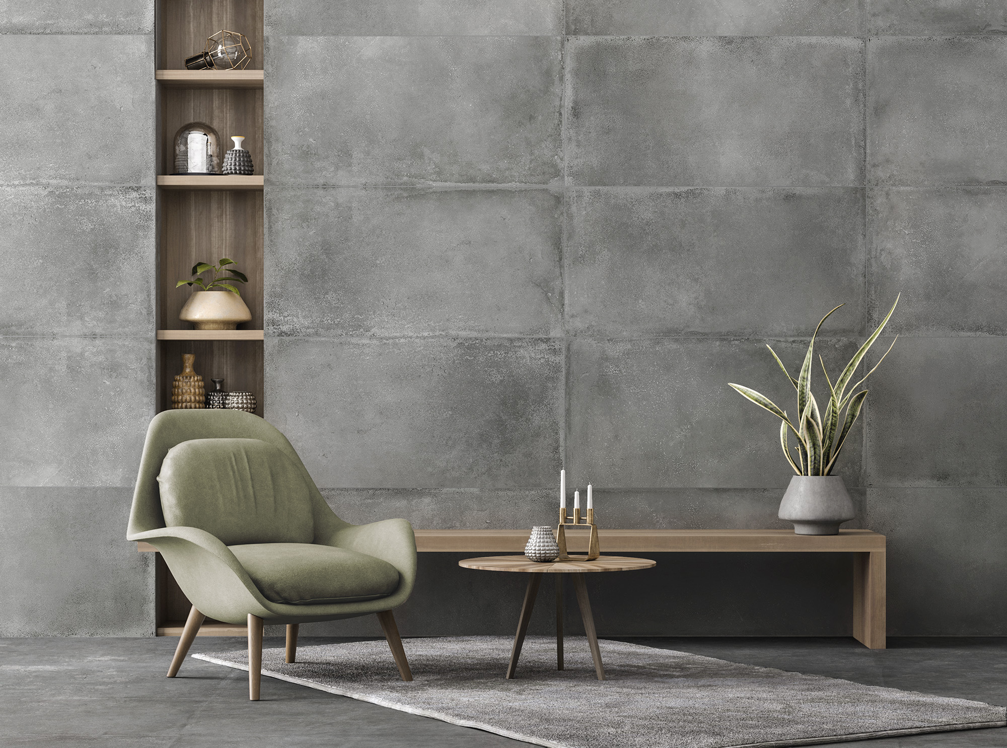 GT120603505MCR Forza GT Черный карвинг 60x120 Global Tile